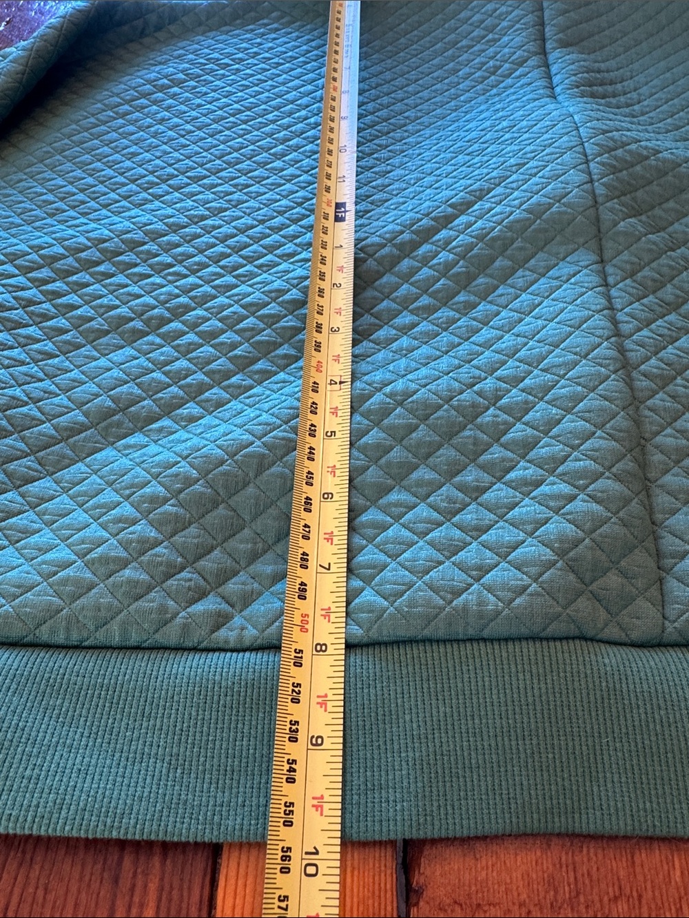 Lole Quilted Pullover Half Zip Kelly Green Size M - Picture 8 of 9